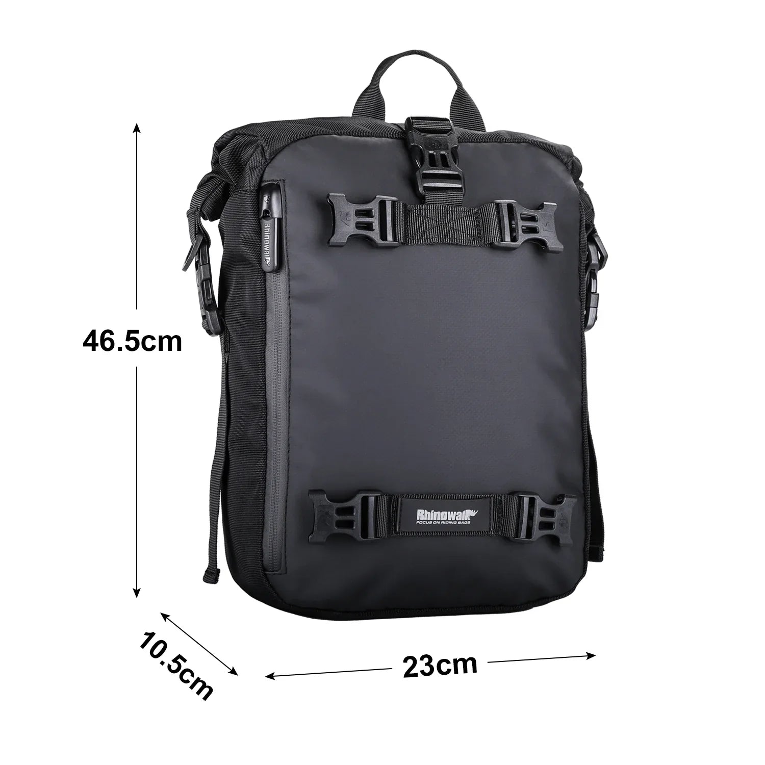 Rhinowalk 20L Motorcycle Saddle Bag Motopack Tail Bag for Outdoor Touring (MT21620)